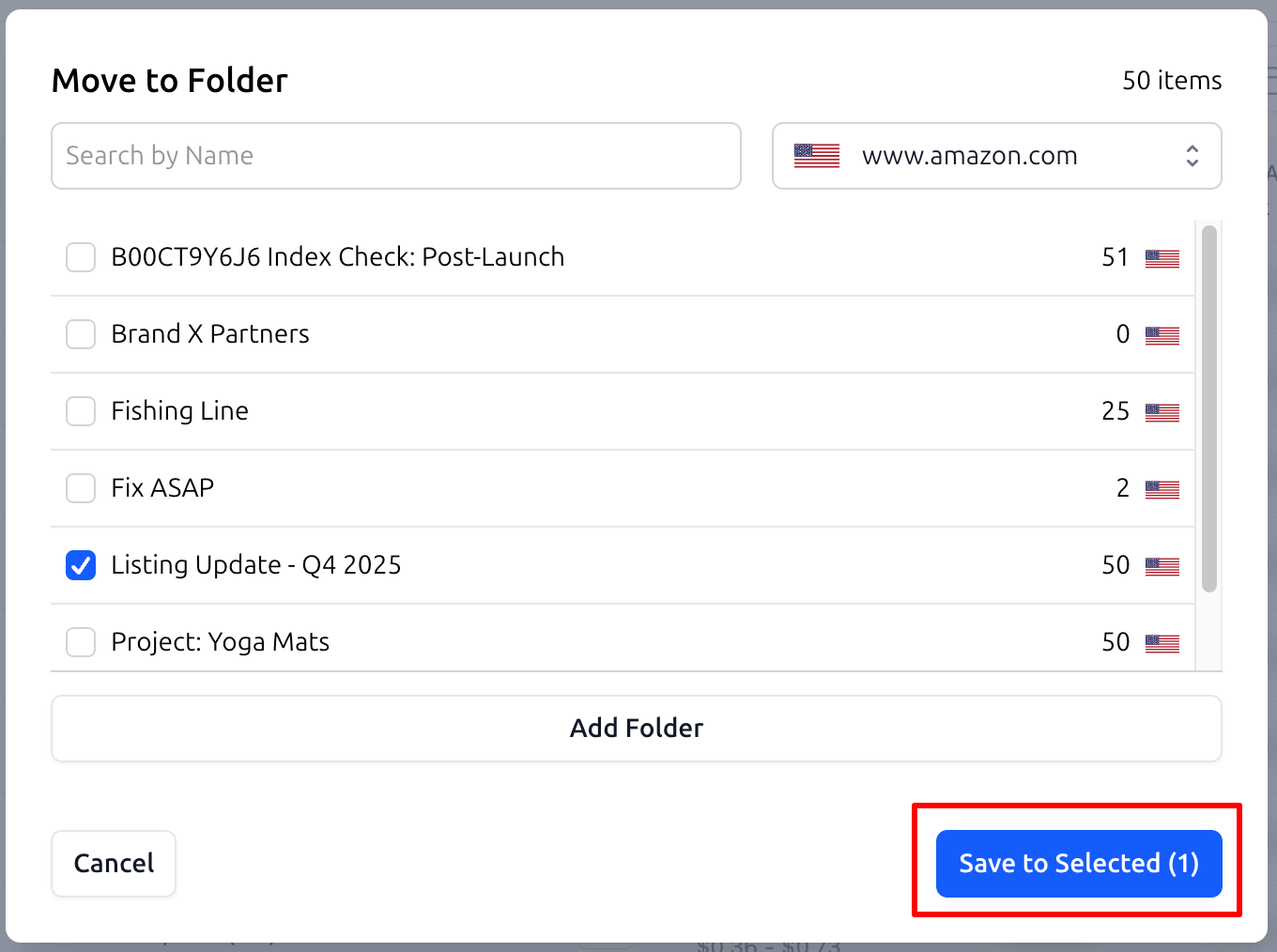 Keyword Research Export to Bright List