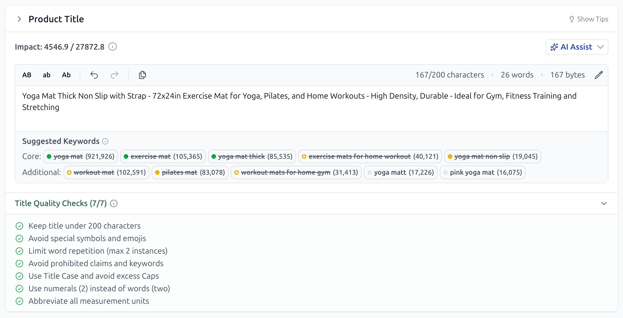 Listing Builder Smart Editor
