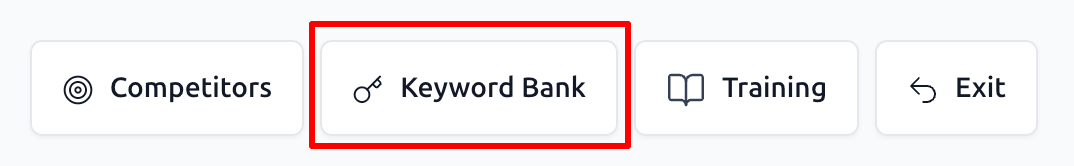 Keyword Bank - Listing Builder Menu