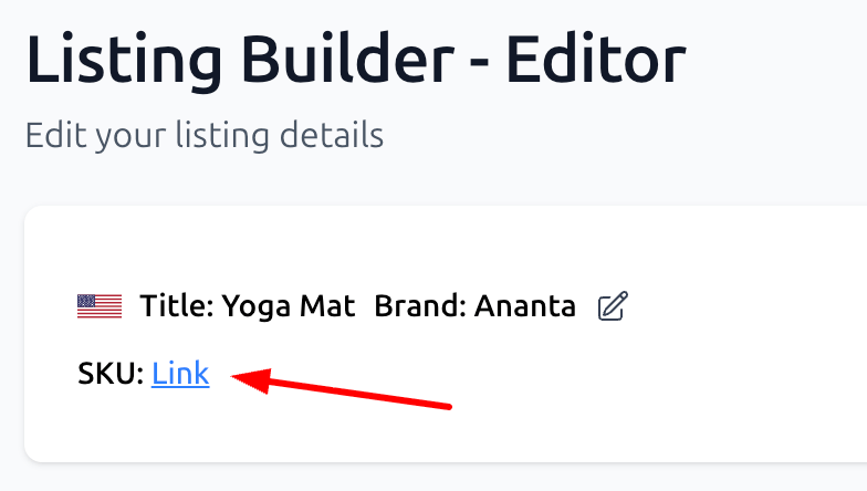 Link SKU