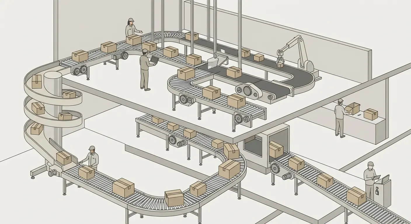 fulfillment center conveyors
