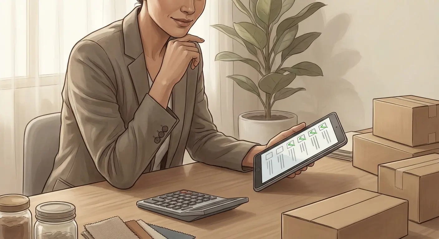 Structured product evaluation checklist