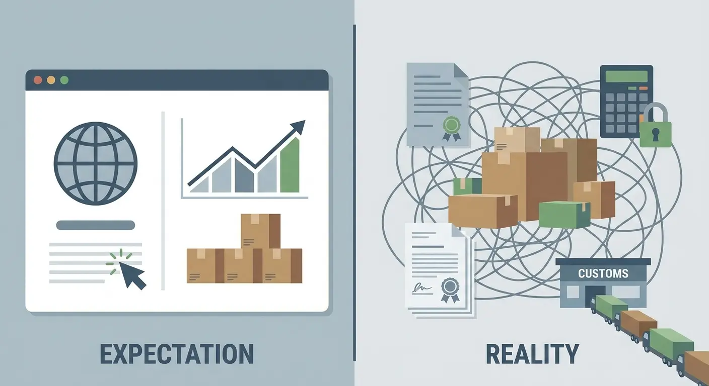 Expectation reality contrast