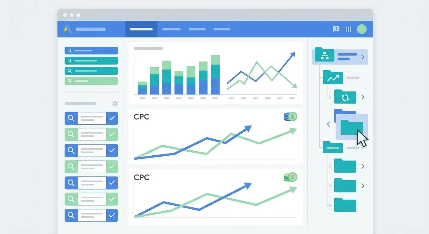 PPC dashboard overview