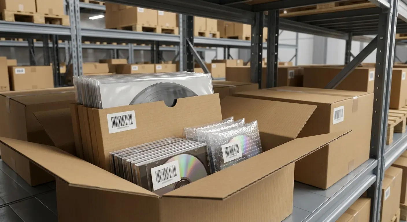 vinyl and CD fulfillment