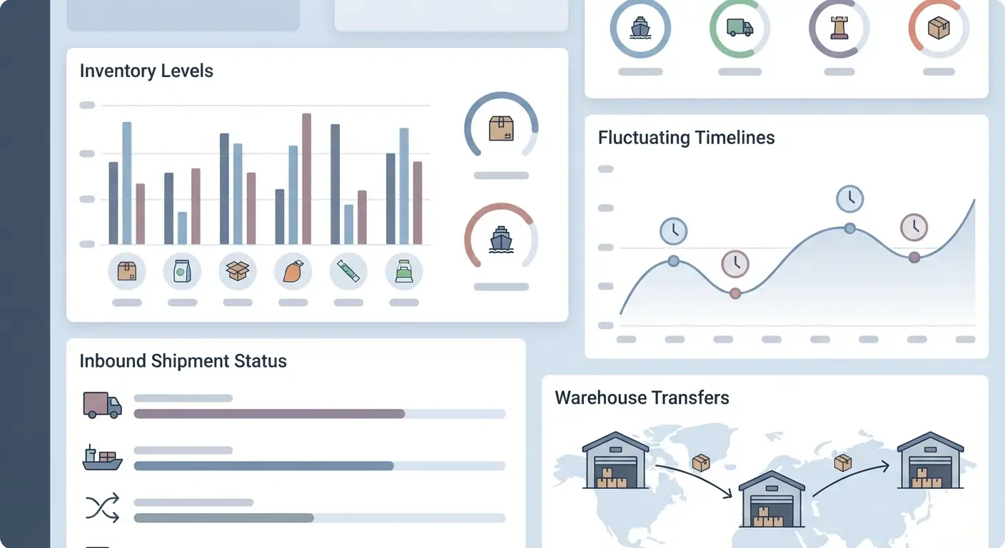 inbound inventory dashboard