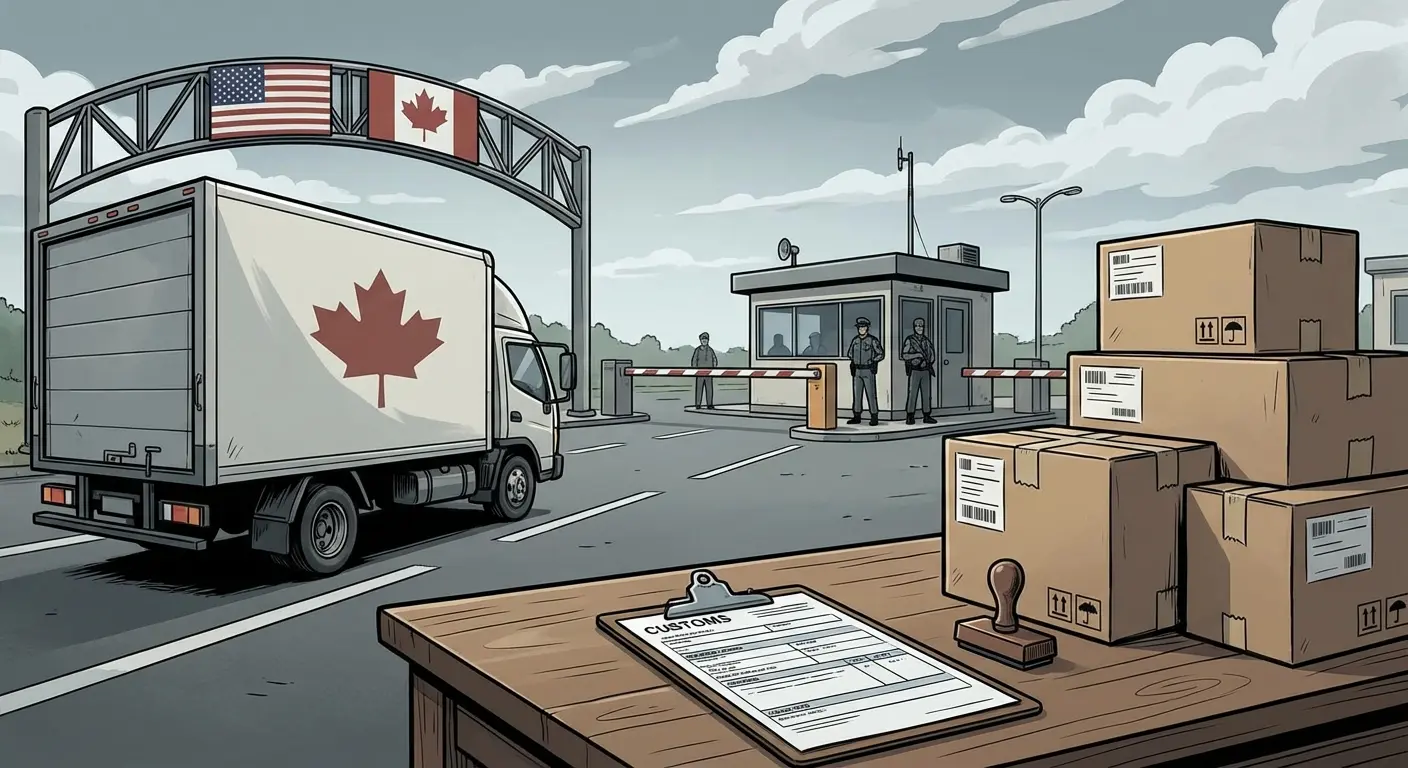 cross-border shipping process