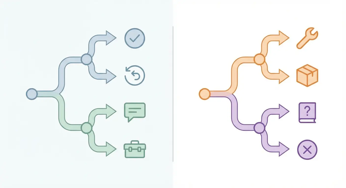 suppression decision paths
