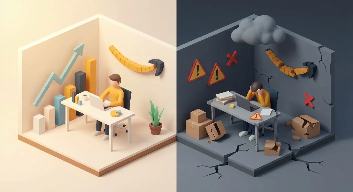 risk versus control concept