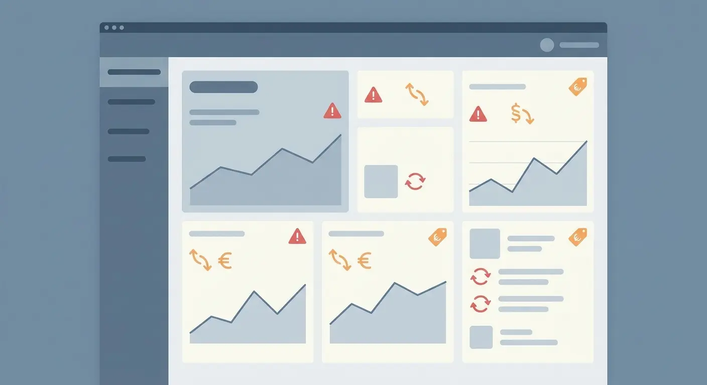 Ecommerce risk dashboard
