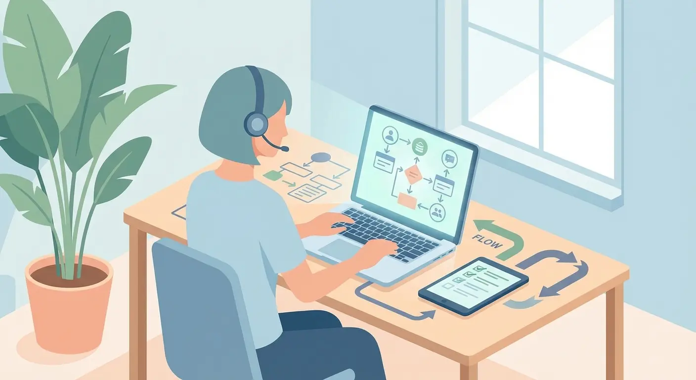 Virtual assistant workflow