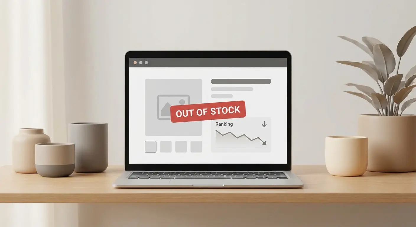 Out of stock listing