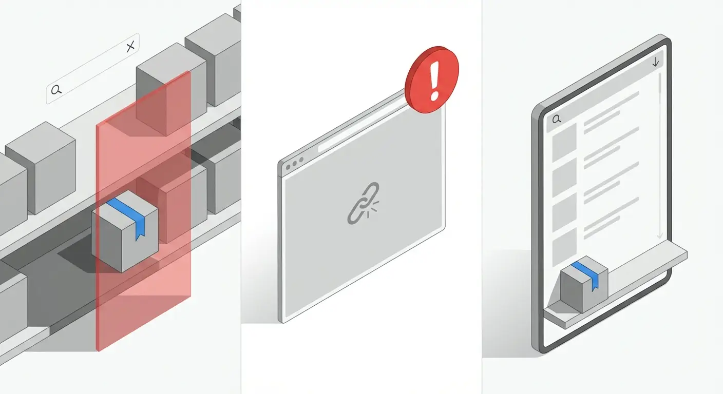 listing visibility states