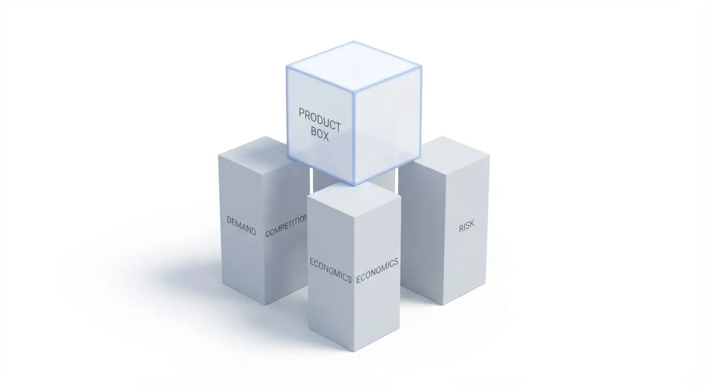 Product evaluation pillars