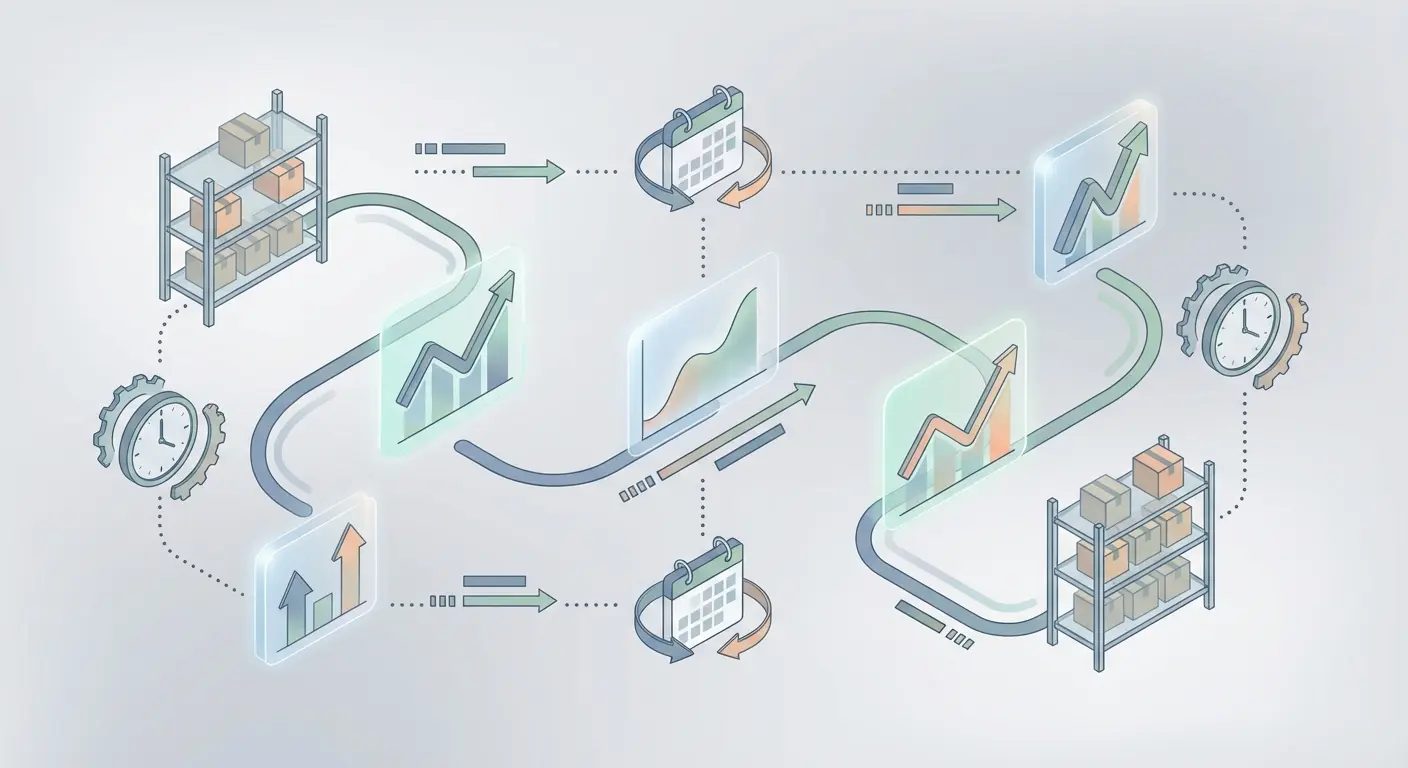 inventory forecasting visualization