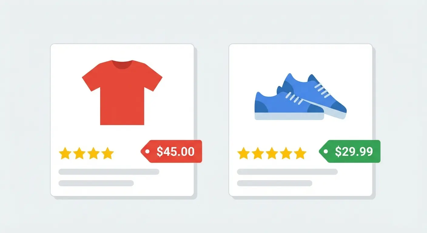 search result comparison