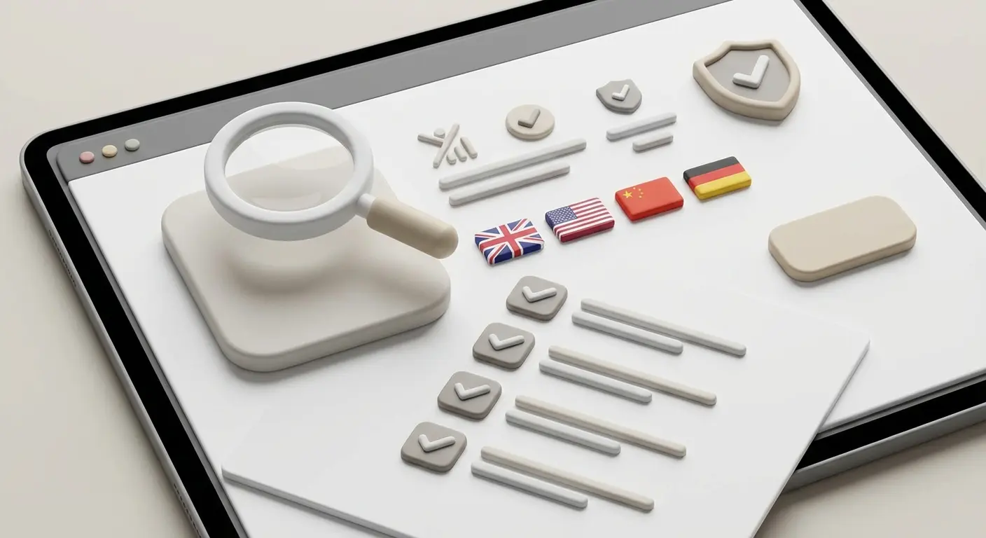 multilingual listing compliance review