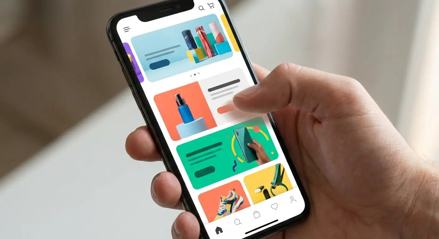 Mobile storefront layout