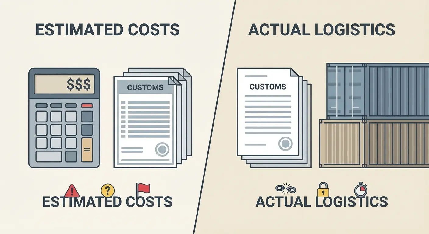freight cost and customs overview