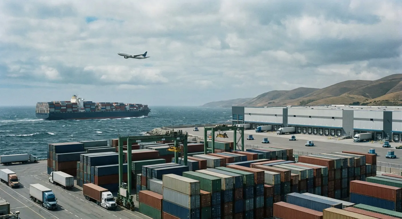 International freight routes