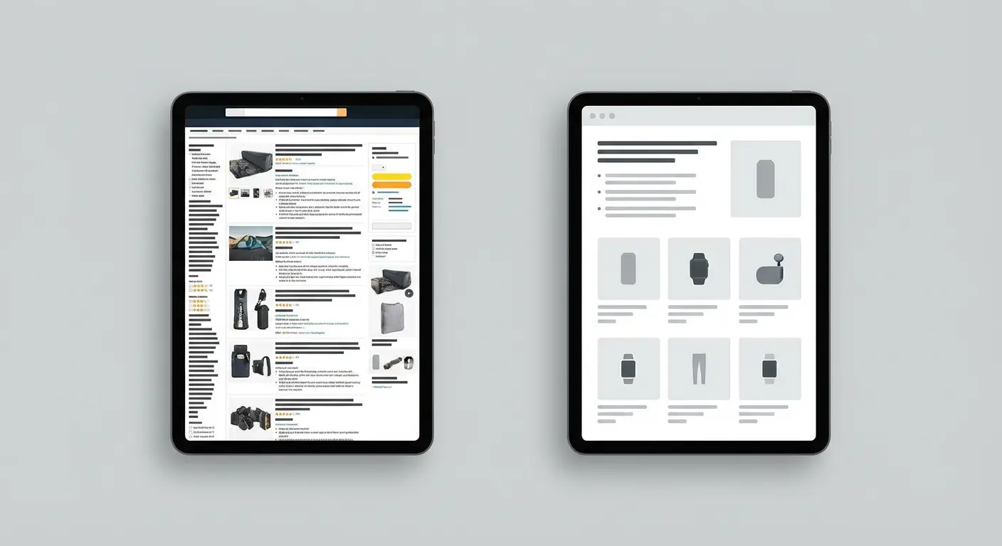 Listing optimization comparison