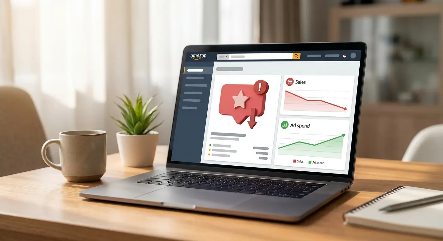 seller dashboard decline