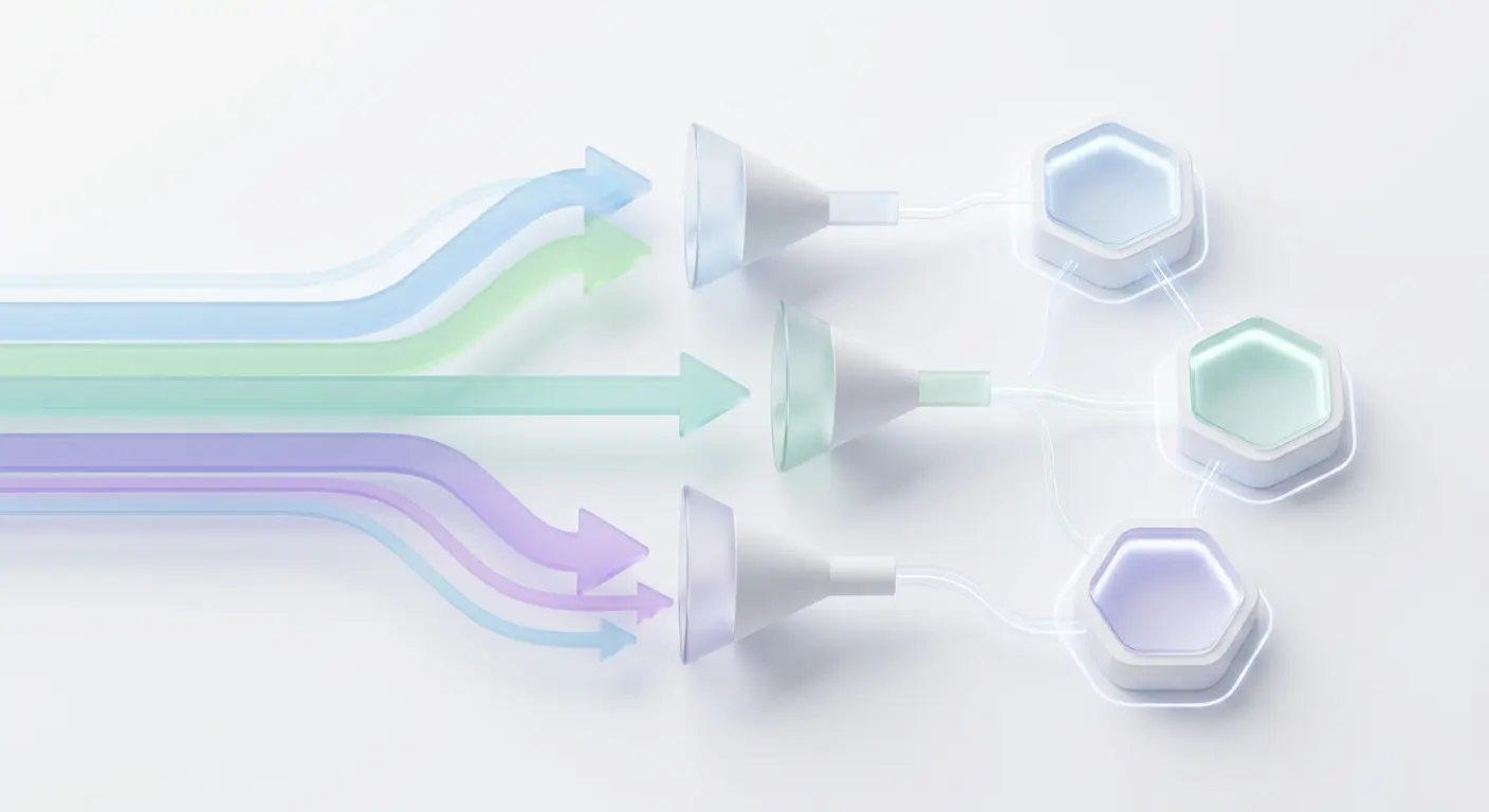 Ad traffic routing concept