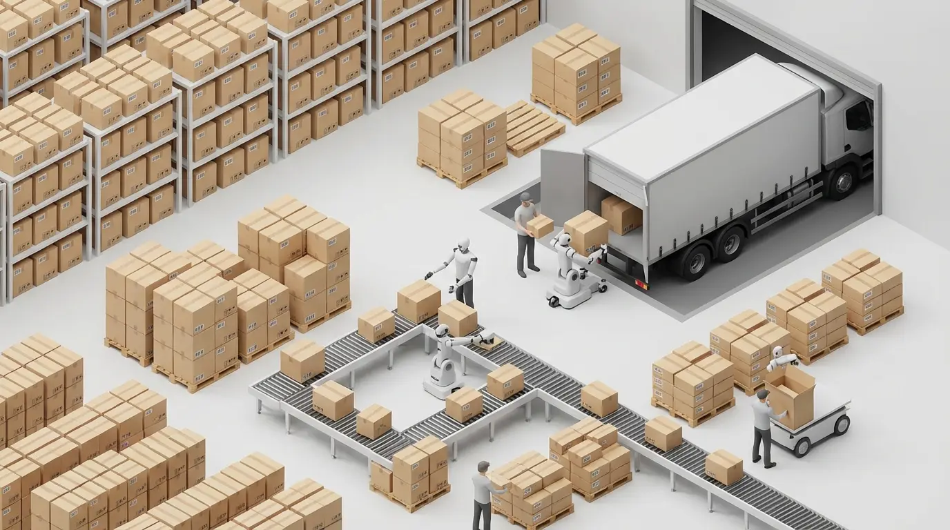 FBA warehouse workflow