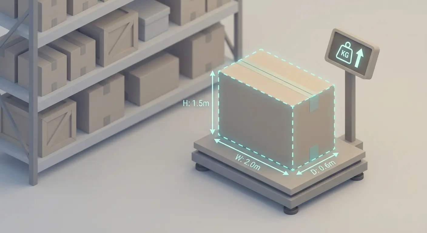 oversized package dimensions