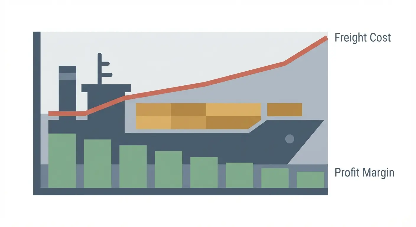freight cost volatility chart