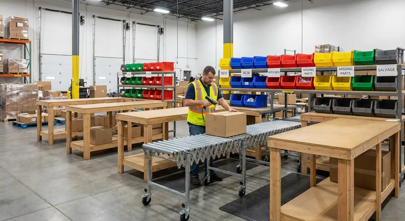 inventory triage setup