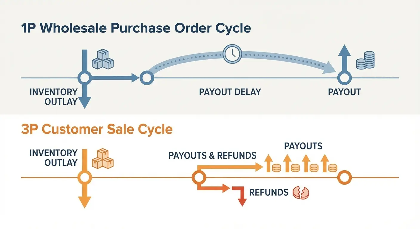 vendor cashflow timeline
