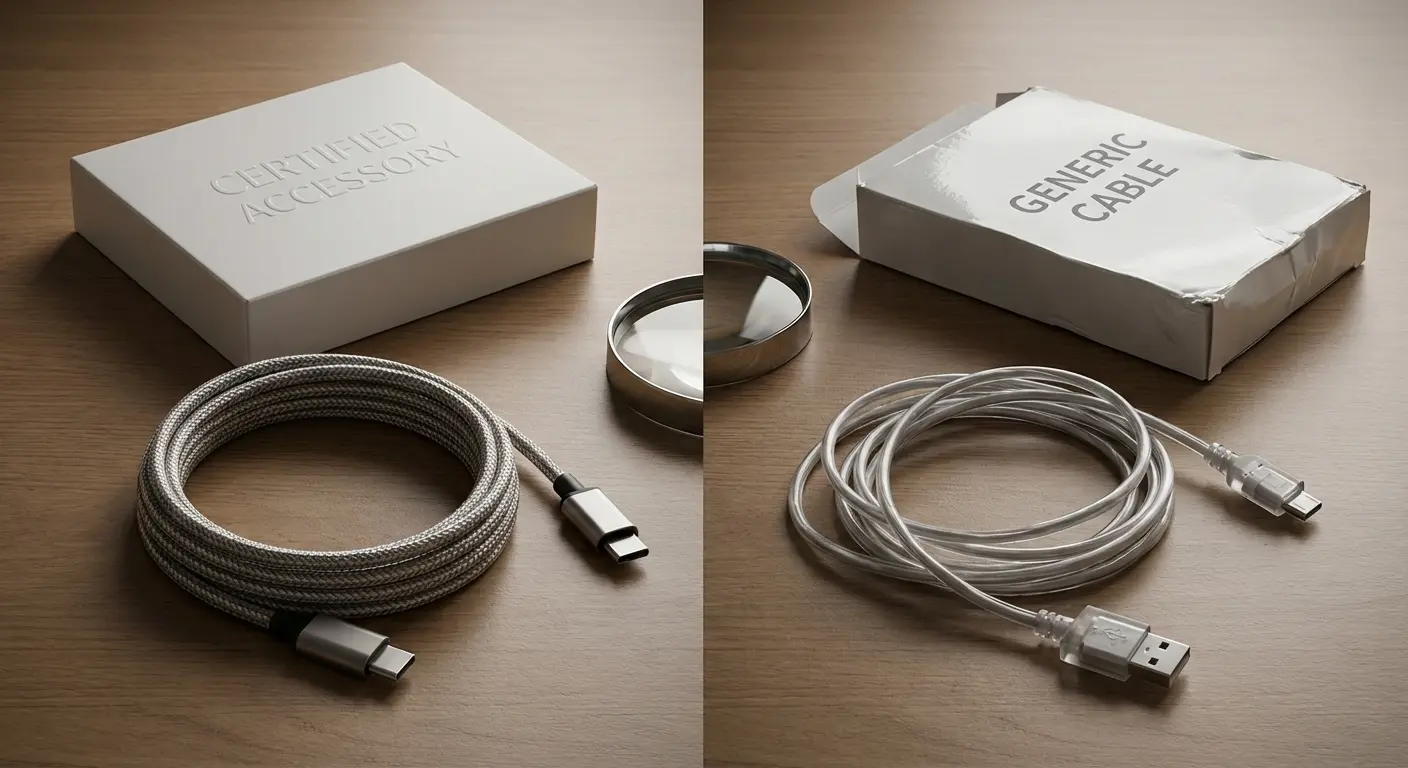 Electronics counterfeit comparison