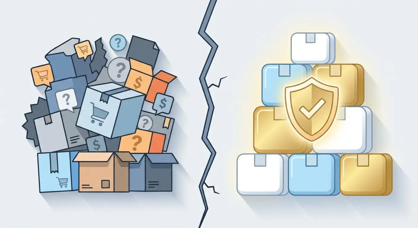 Listing control comparison