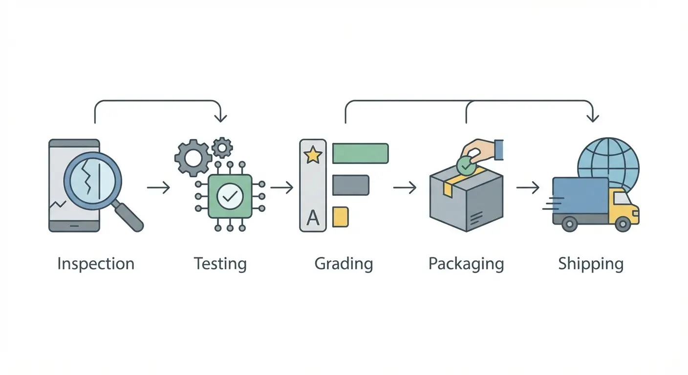 refurbishment process workflow
