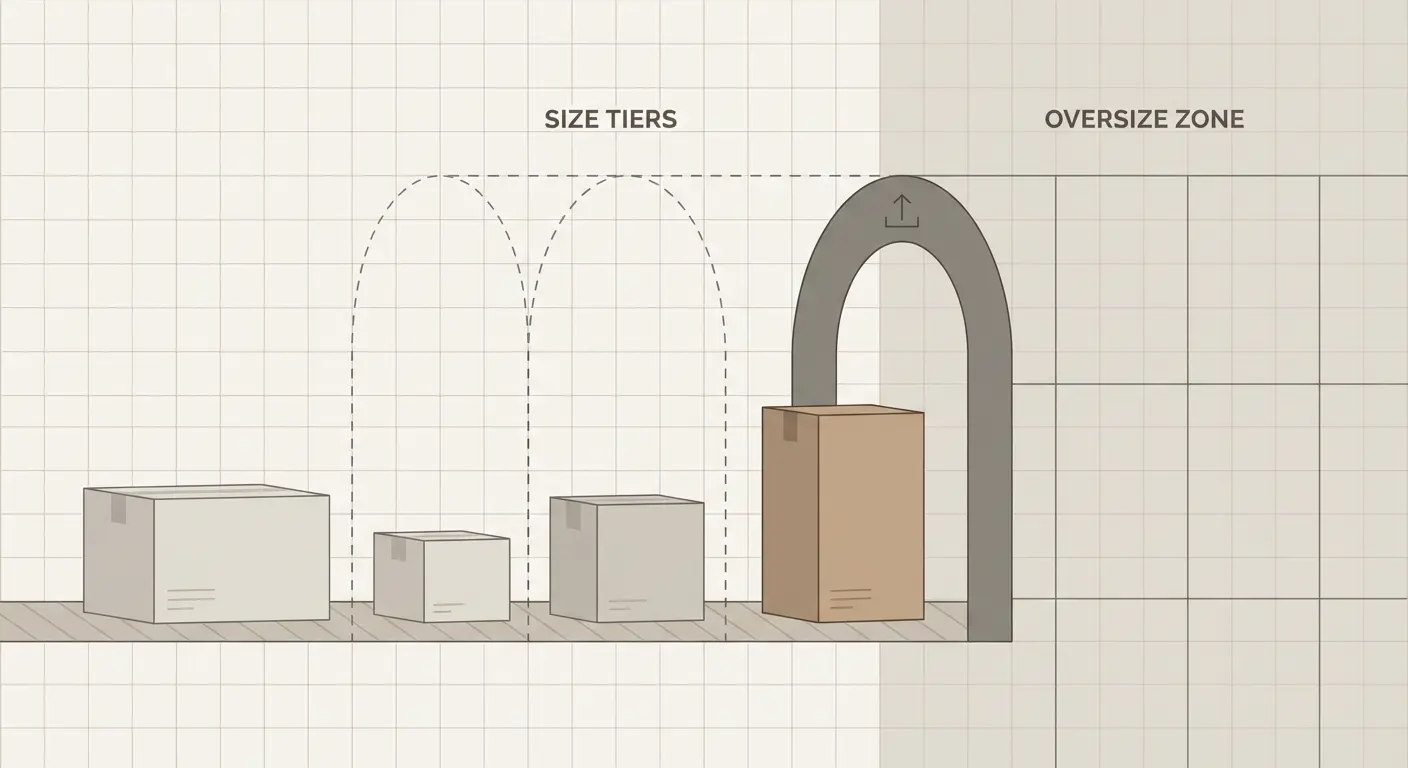 Size tier threshold comparison