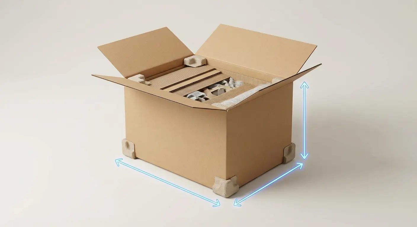 oversized carton dimensions
