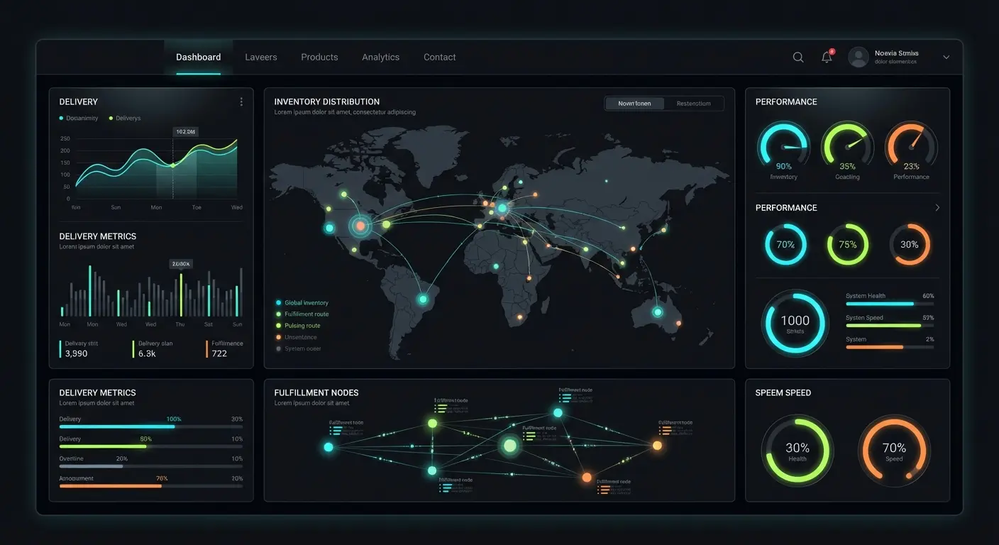 fulfillment performance dashboard