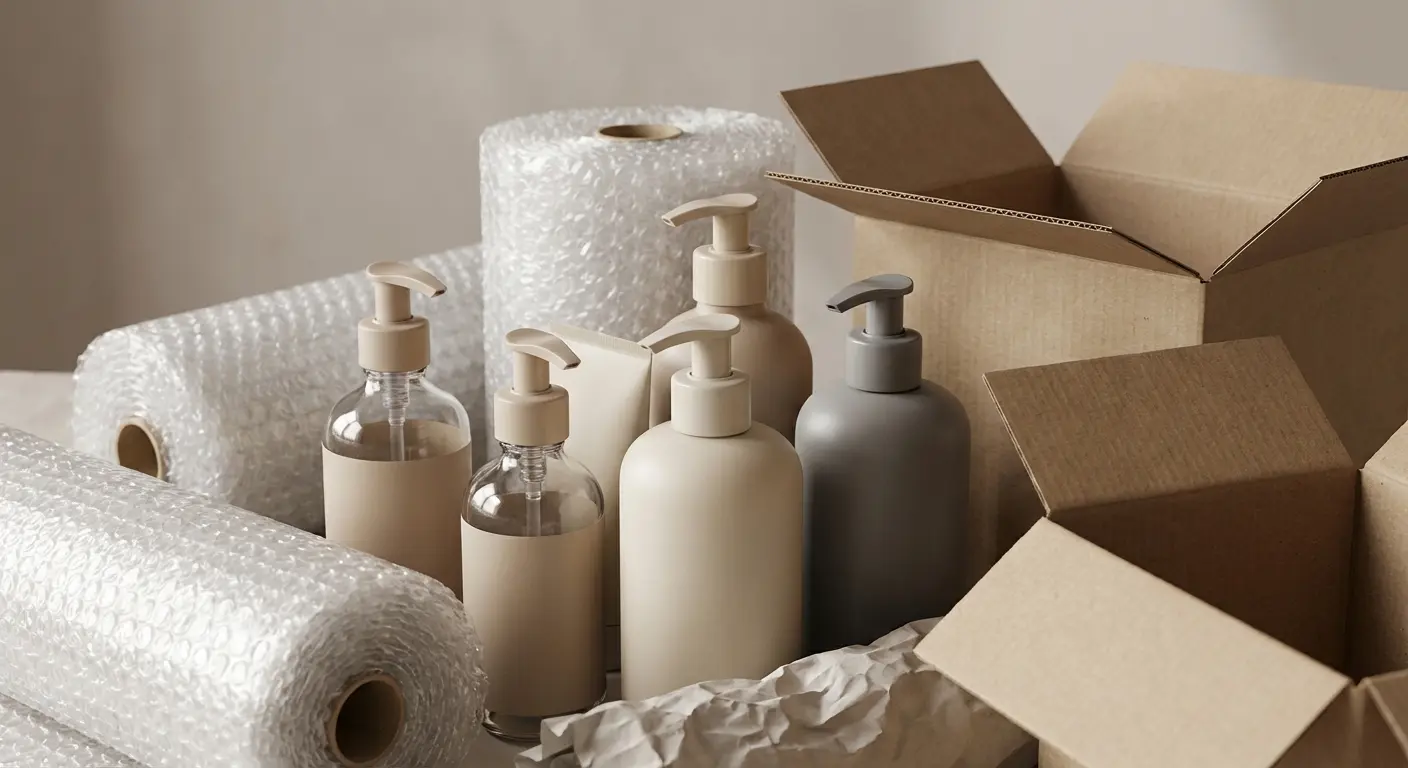 cosmetic packaging details