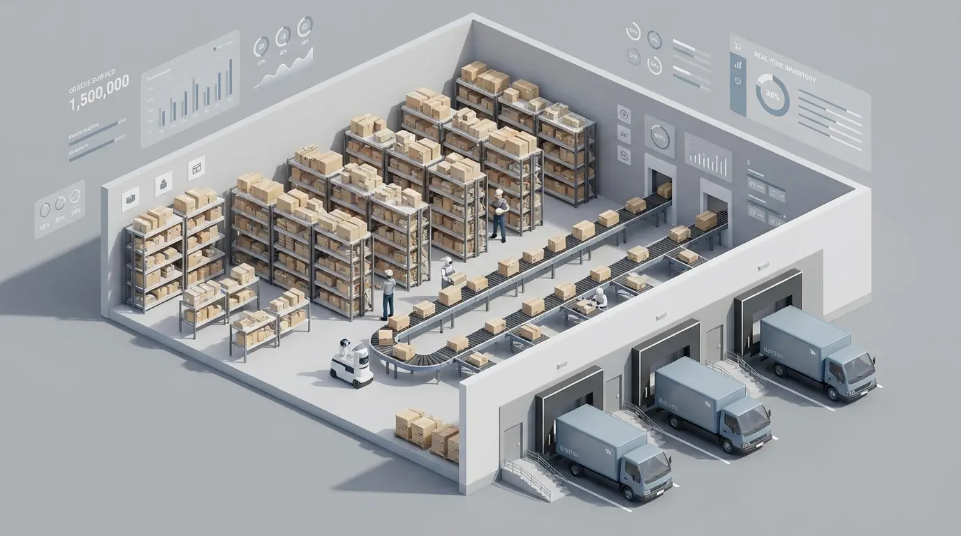 Amazon fulfillment warehouse