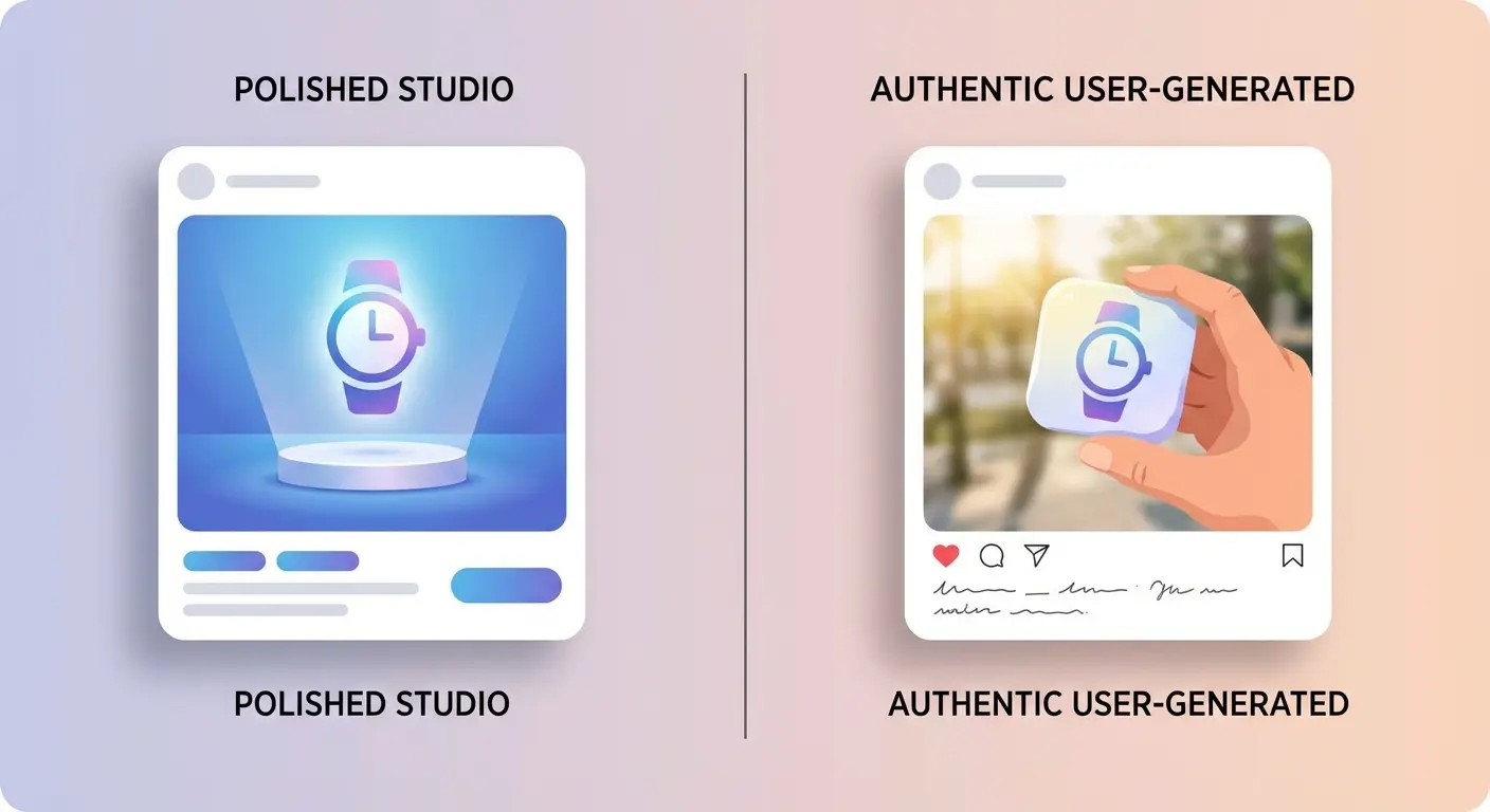 UGC versus studio ads