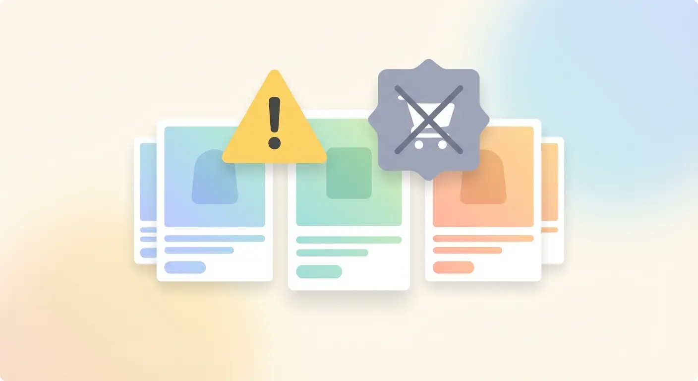 Pricing warning indicators