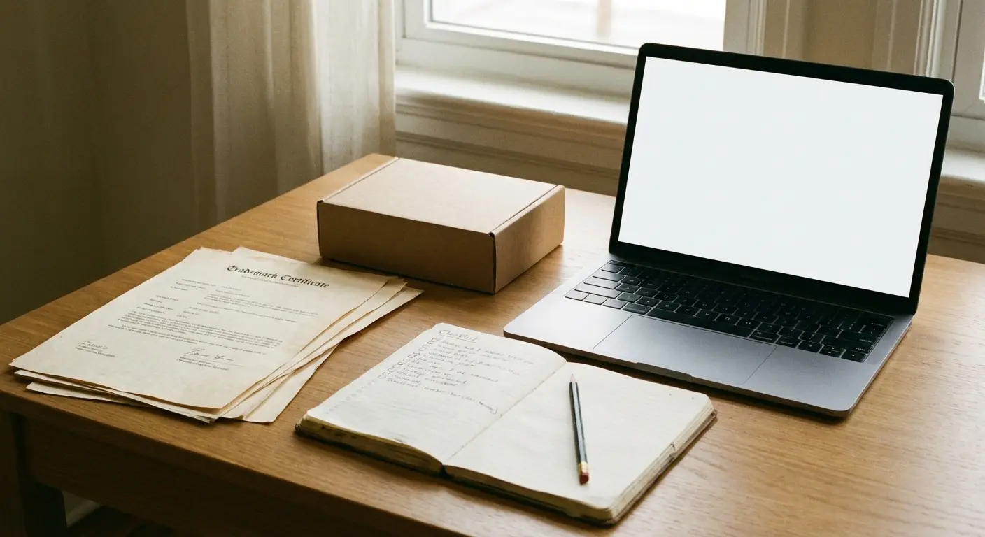 Trademark application workspace