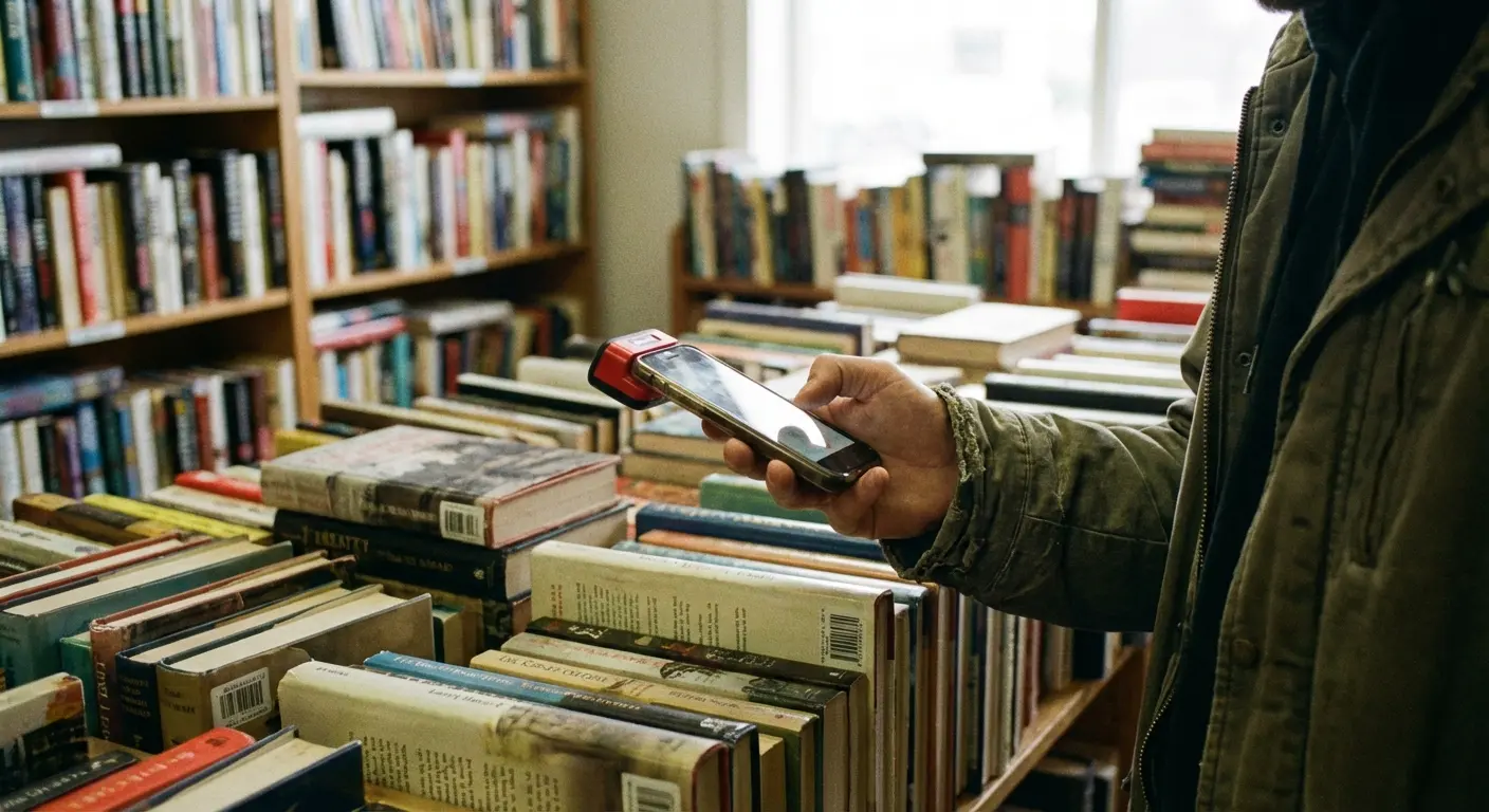 thrift store book sourcing