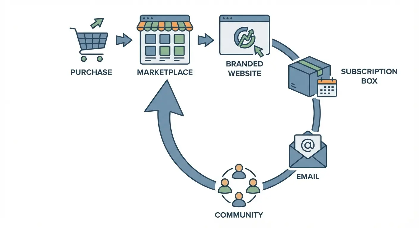 customer retention loop