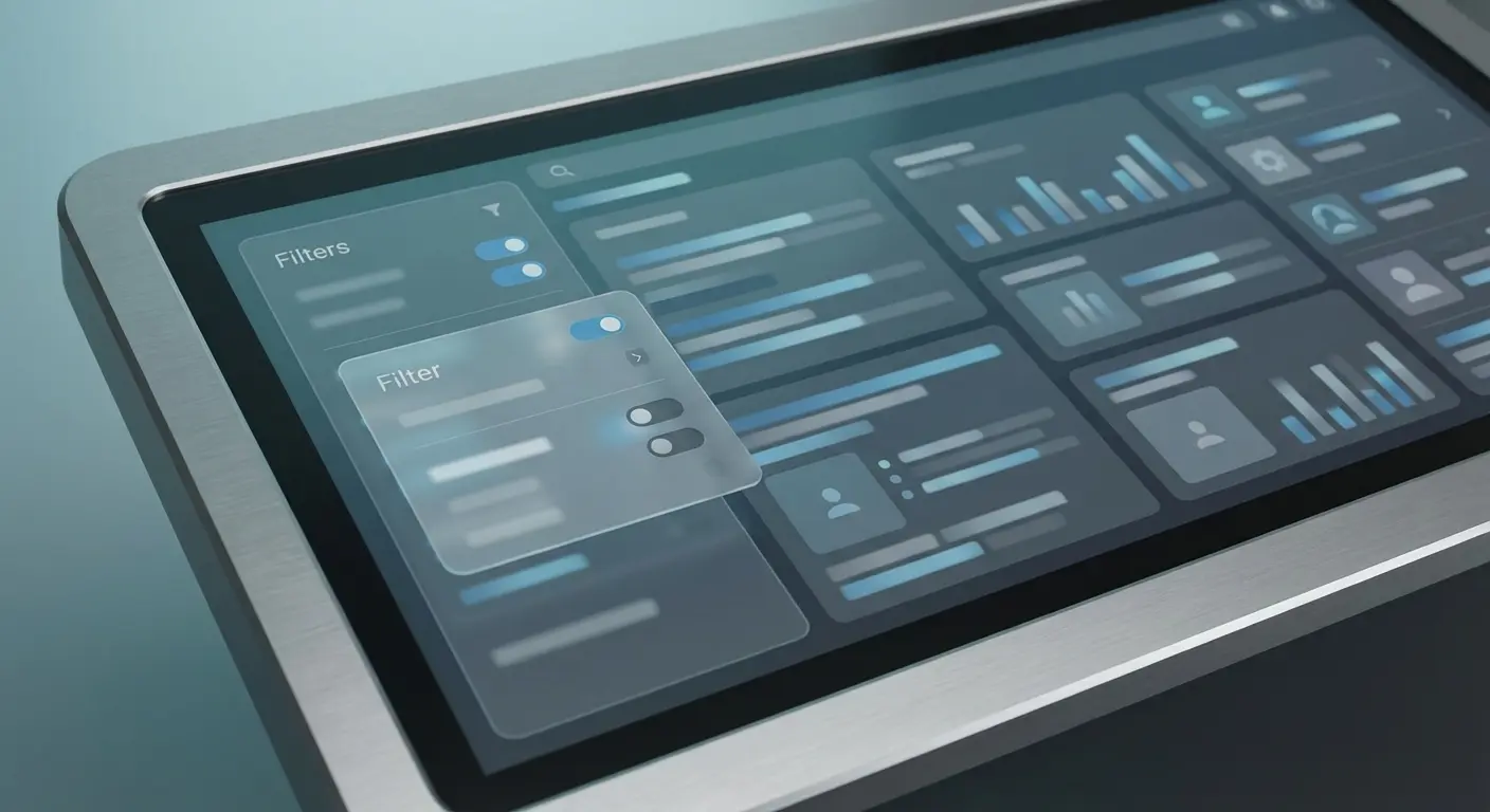 campaign filter interface