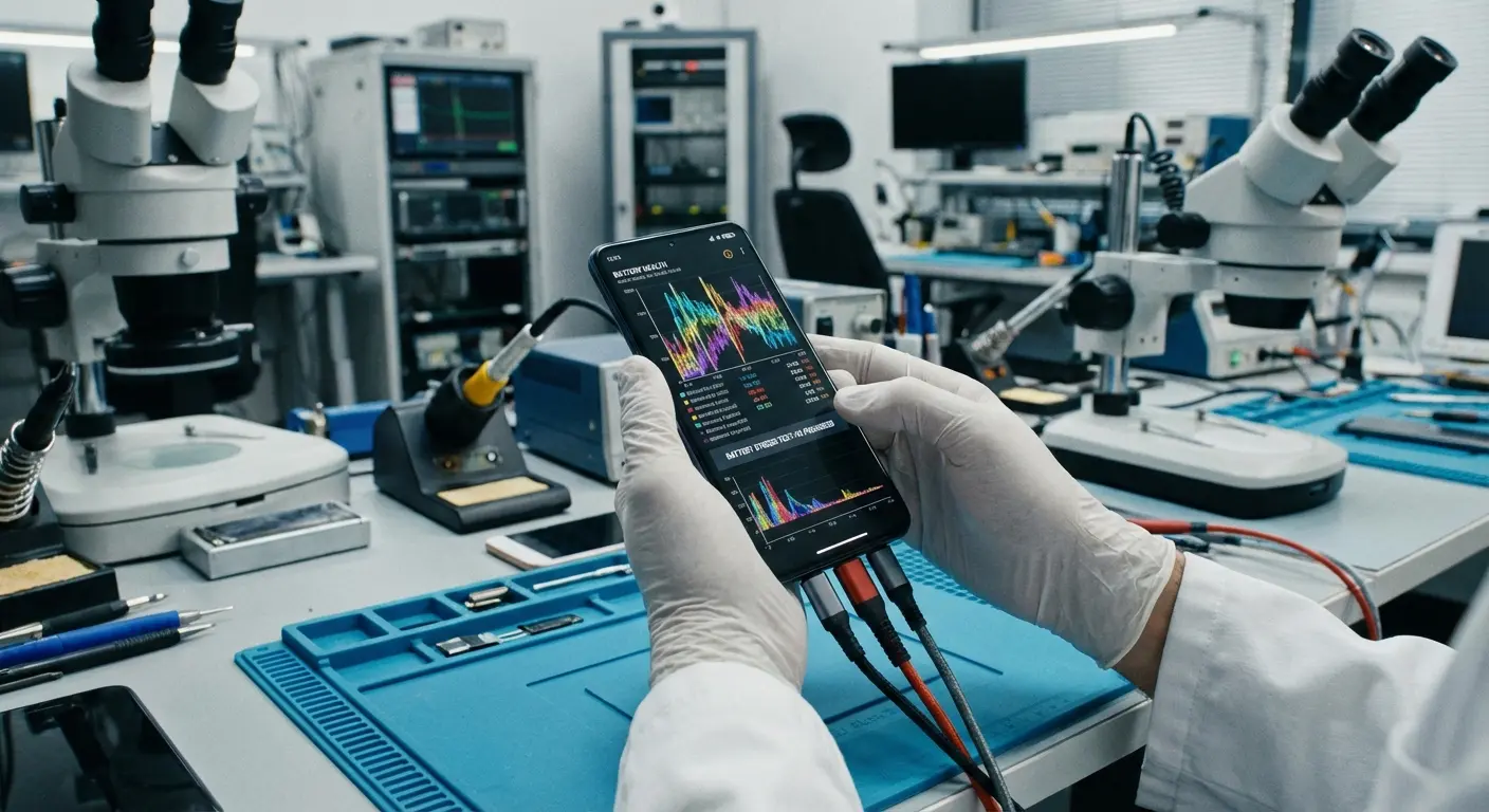 smartphone battery stress testing