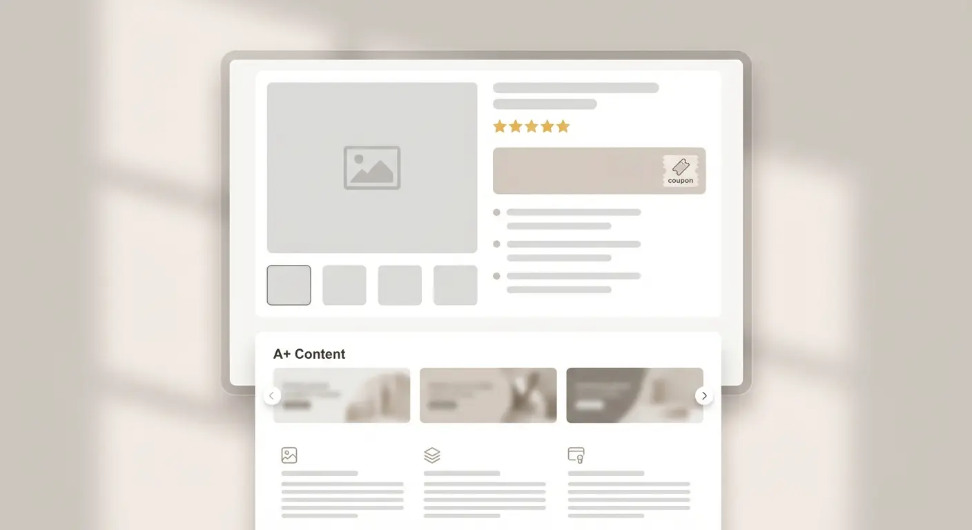 product detail page layout