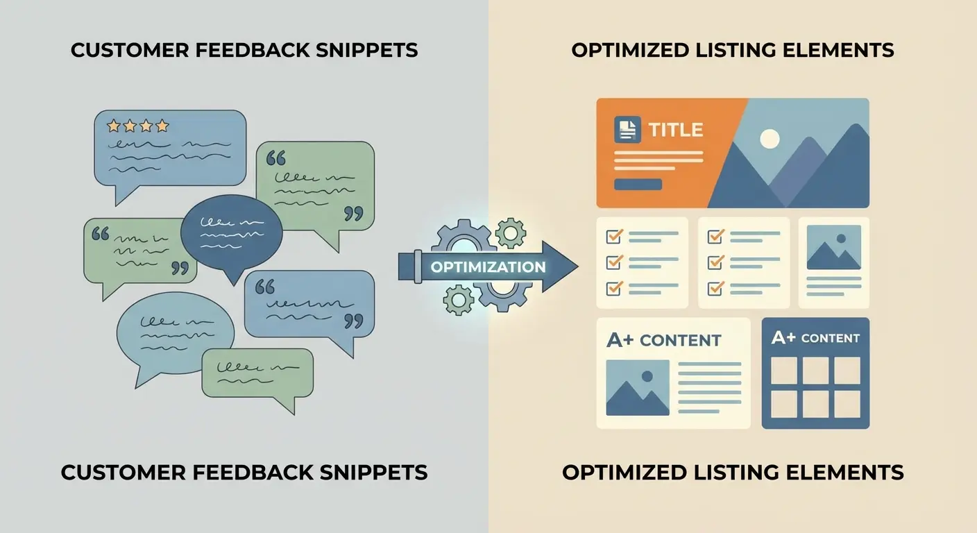 UGC driven listing optimization