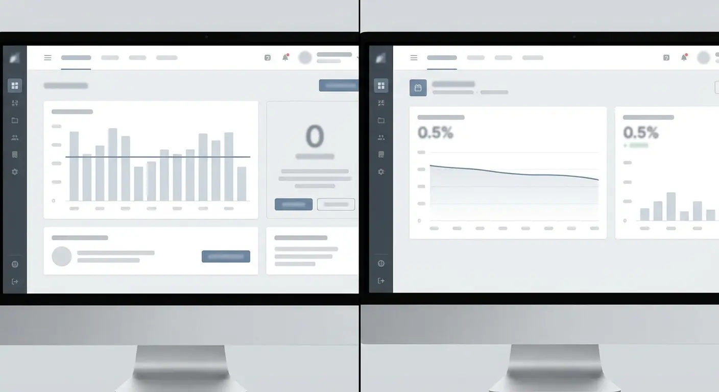 Low impressions analytics view